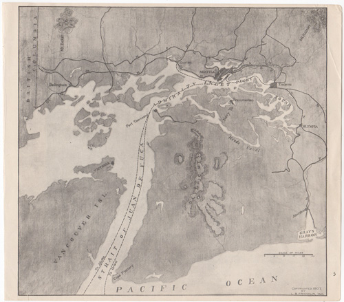 map of Puget Sound